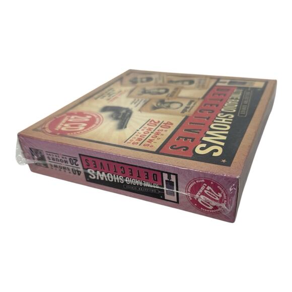 NEW Old Time Radio Shows: Detectives - Collector Series (CD, 20-Disc Set) w/DVD - Picture 5 of 5